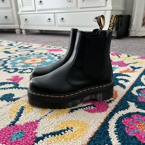 Dr. Martens platform Chelsea boots